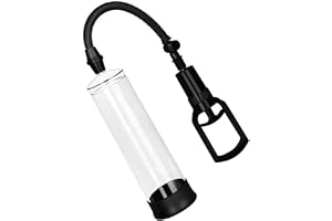 EIS Penispump med Silikon-Manchet 24 cm | Från hudvänligt silikon | Sexleksak penis för män | Erektionshilfe med Praktisk Handpump | Erotik