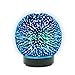 Produktbild TianranRT 3D Glas ätherisches Öl Diffusor Ultraschall Aroma Duft Diffusor (B,16.5x13.5)