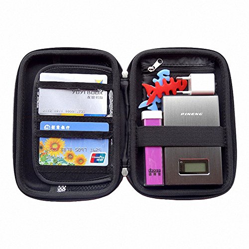 FunYoung Aufbewahrungstasche Organizer für USB Sticks SD Speicherkarte Schutzhülle Farbwahl (Blau) - 2