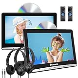 auto bildschirm putzen 【Slot In Design】Die Disc wird beim Einlegen automatisch geladen, sind einfach zu wechseln, ohne den Player von der Kopfstütze abzunehmen. Es ist praktisch im Autofahren besonders für Kinder.