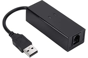 SOCOBETA Datenmodem USB 56K Externe Einwahl Sprachfax Datenmodem Tragbares Datenmodem Kompatibel mit XP