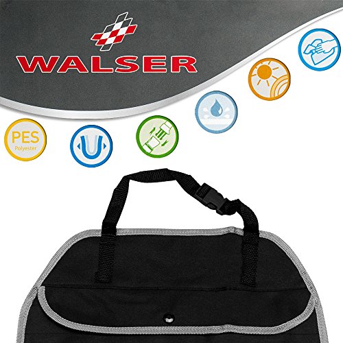 Rücksitztasche Rückenlehnentasche Rücksitzschutz Organizer Walser Black 69x42cm - 3