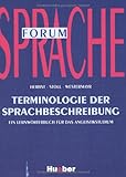 Image de Terminologie der Sprachbeschreibung: Ein Lernwörterbuch für das Anglistikstudium