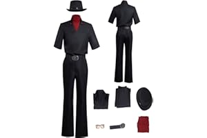 Seaehey Grabber Cosplay Costume Scary Costume The Grabber Cosplay Horror Halloween Grabber Mask Movie Black Costume Phone Halloween Carnival Suit Cosplay Costume