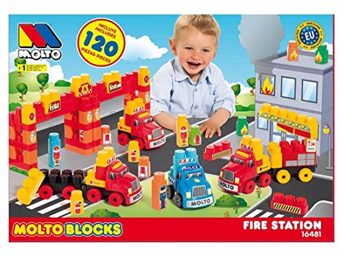 MOLTO Blocks - Set Camiones, 125 Piezas 16481