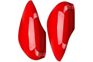 OPALTOOL Copertura Specchietto Retrovisore Portiera per Ford Fiesta MK7 08-17 Sinistro+Destro