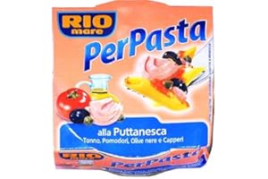 Rio Mare Per Pasta "Puttanesca" Thunfisch in Olivenöl mit Gemüse 320 gr.