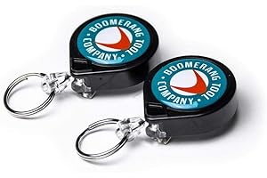 BOOMERANG TOOL COMPANY Boomerang Retractable Fishing Zingers and Combos - Keep Your Fishing Tools Secure and Never Lost - Made in the USA
