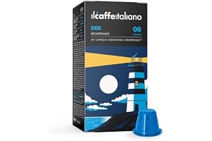Il Caffè Italiano Kompatibla Kapslar med Nespresso Koffeinfritt – 120 st | Kaffekapslar Kompatibla med Nespresso
