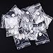 MAKARTT 500 Pcs French Clear Sharp Ending Full Cover Clear Stiletto False Nail Tips (Clear)