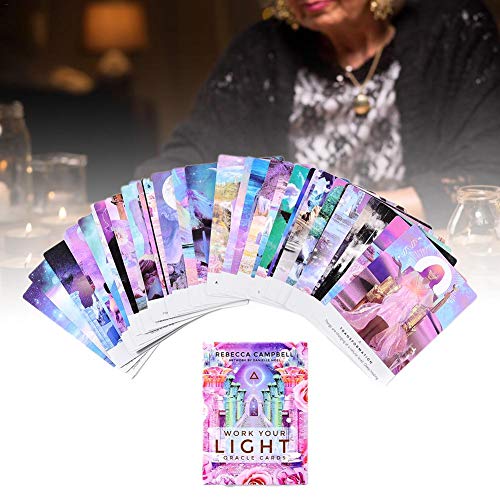 Goodtimera 44 Tarot Cards - Work Your Light Oracle Cards, Englische Version
