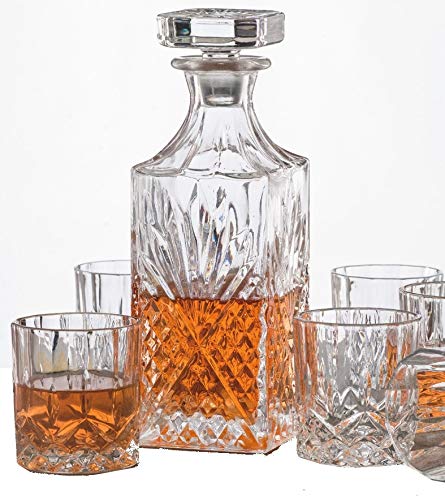 Preisvergleich Produktbild ILAB Whiskyset 6 whiskyglas + karaff Whiskey