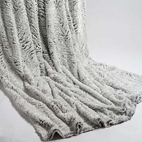 Highliving ® Luxury Faux Fur Super Soft Wolf Blanket Throw Warm Thick Sofa Bed 150 x 200cm (Silver) Highliving ® Luxury Faux Fur Super Soft Wolf Blanket Throw Warm Thick Sofa Bed 150 x 200cm (Silver)