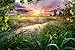 Produktbild Postereck - Poster 2761 - Sonnenuntergang, Fluss Wiese Natur Landschaft Feld Größe 3:2-30.0 cm x 20.0 cm