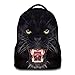 Produktbild Kinder Tiere Schultasche 6-16 Polyester 17 Zoll Notebook Rucksack (Panther)