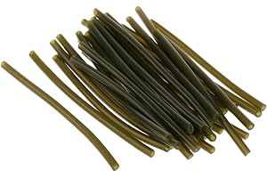 T TOOYFUL Gaine -rétractable de 30Pc Plactic pour Articles de Carpe pour -Formes, Vert noirâtre, comme décrit