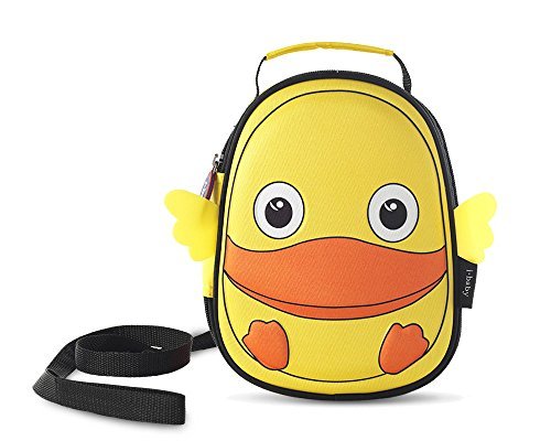 i-baby Mochilas Infantiles Escolares Bolsas Almuerzo para Guarderia Bebés y Niñitos 3D Dibujos Animados con Arneses de Seguridad Correa Anti-perdida 1 Metro para Pequeño Niño 1 2 3 4 5 años