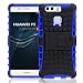 Produktbild Huawei P9 Outdoor Backcover, Conie Mobile Defender Rückschale, Robuste Schutzhülle Extra Schutz Case, Aufstellfunktion, Baustellen Hülle