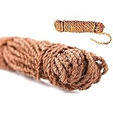 GREEN24 Kokos-Strick 200g Kokosgarn für Baumbindungen Bund Kokosseil zum anbinden von Bäumen und Sträuchern (ca. 200g ca. 14 