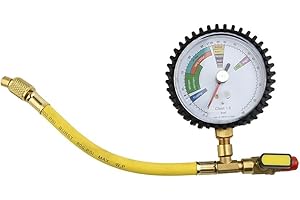 RANRAO Test della pressione dell'azoto - Tabella di prova del manometro del tester della pressione dell'azoto per la refrigerazione dell'aria condizionata per apparecchiature di refrigerazione