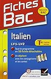 Fiches Bac Italien Tle toutes séries: Fiches de cours - Terminale toutes séries