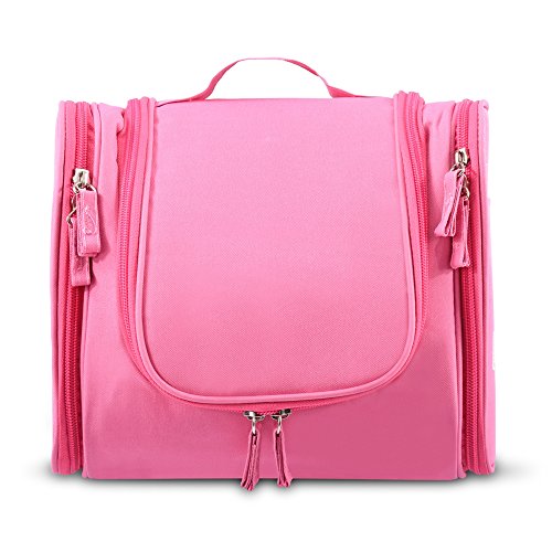 iRegro Wasserdicht Große multifunktionale Kulturtasche, Kosmetiktasche, Premium Kulturbeutel, Kulturbeutel Dusch-Tasche für Reisen, Pflegeprodukte, Makeup usw. - 2