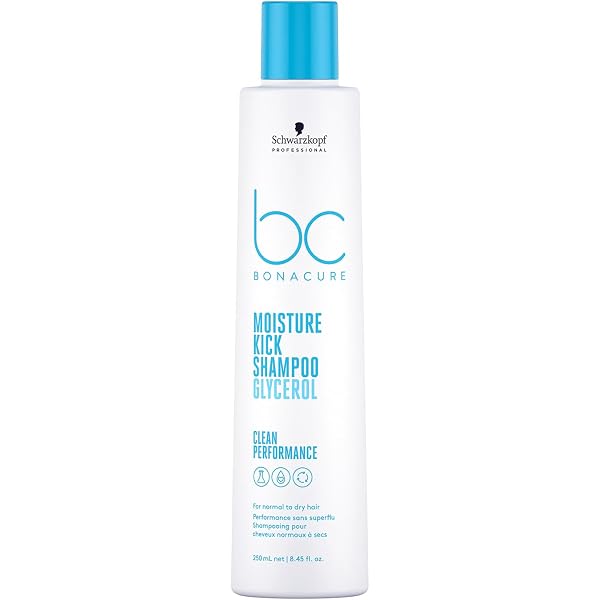 Schwarzkopf Bonacure Moisture Kick Set – Shampoo 250 Ml & Spray Conditioner 200 Ml Für Feuchtigkeit