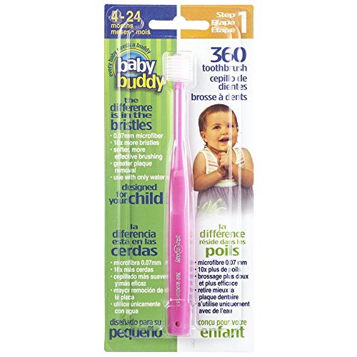 Baby Buddy 360 Pink Toothbrush