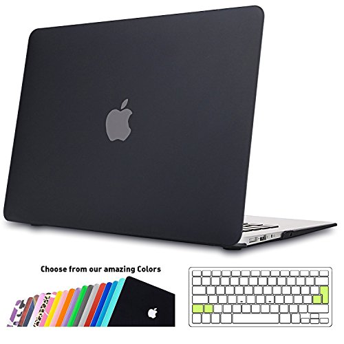 MacBook Air 13 zoll H  lle Case iNeseon Slim Plastik Hartschale Schale Cover Zubeh  r mit EU Transparent Tastaturschutz Schutzh  lle f  r Apple MacBoo