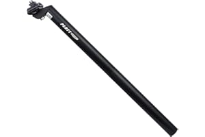 PLATTBK Tija MTB 440MM Tija Sillin Bicicleta Montaña 25.4/27.2/28.6/30.9/31.6 Seatpost para BMX