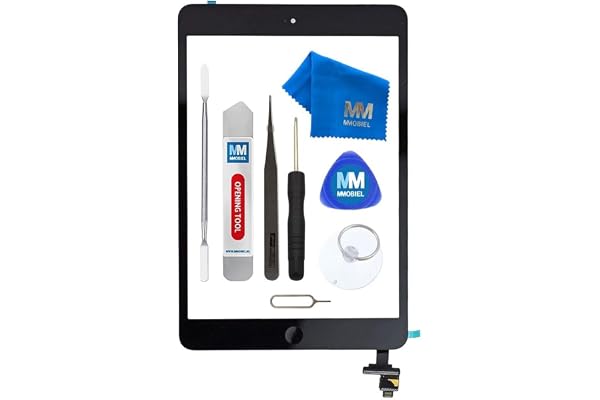 MMOBIEL Écran Tactile Compatible iPad Mini 1/2 (Noir) 7.9 Pouces 2012/13 Touchscreen Front Display INCL IC Chip et Kit d'outils Inclus