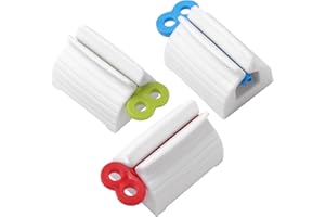 Bujingyun 3 x Zahnpasta-Quetscher, Gemischte Farbe