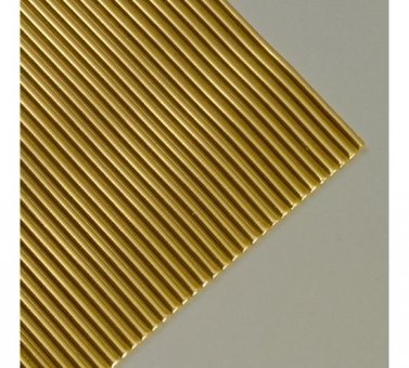 EFCO "Rund" Wachs Streifen, Gold BRILLIANT, 200 x 2 mm, 29