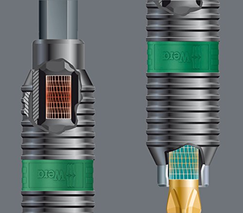 Wera 05056371001 Bitsortiment 7tlg. BiTor 8755-6/BDC PZD WERA BithalterC/E6,3 - 6