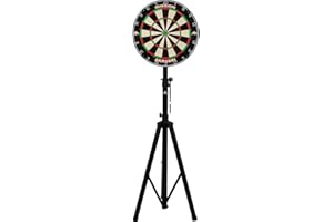 Mission Darts Support de cible de fléchettes Rotapro - Trépied portable de voyage