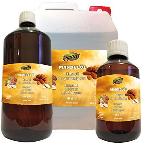 Mandelöl 1L Massage Öl 1000ml Massageöl Hautpflege - 3