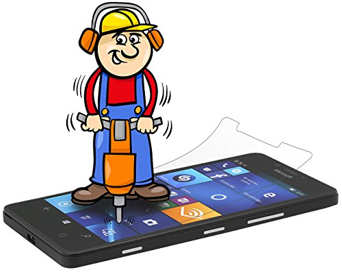 StilGut Displayschutzfolie Panzerglas für Microsoft Lumia 950 (2er-Pack) - 5