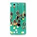 Produktbild MUTOUREN Handyhülle für Sony Xperia Z3 Compact / Z3 Mini TPU Silikon Case Cover Durchsichtig Schutzhülle Tasche Etui Bumper Ultradünne Weich Kratzfeste Soßdämpfende Silikontasche Hülle Weiß - Anhänger Campanula