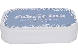 HEEPDD DIY Stempel Stempelkissen, Bunte Mehrzweck Vintage Schwamm Schedule Book Scrapbook Stempel Stempelkissen Malerei(Himmelsnebel)