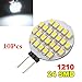 Produktbild SODIAL(R) 10x G4 1210 SMD 24 LED-Licht reinweiss Automarinebirnen
