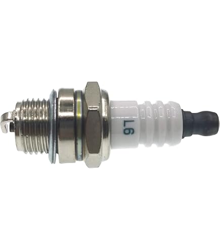 Candela Di Accensione Sourcing Map BM6A – Ricambio Per M7/L7T/CJ8/1560, Filetto 9x13,8mm, Design A Tre Stadi - 6