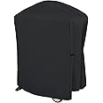 Extended Grill Cover for Weber Q100 Q1000 Q1200 Q200 Q2000 Q2200 Series Grills with The Q Portable Cart,Fit Weber Accessories,Longer Grill Cover Replacement for Weber 7113 Grill Cover