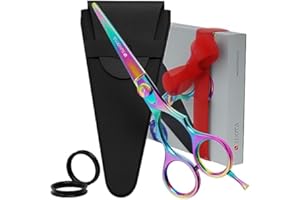 Suvorna 5,5 Pulgadas tijeras peluqueria profesional, tijeras pelo, tijeras cortar pelo, Tijeras de Peluquero, tijeras de peluqueria, tijeras despuntar pelo, acero japonés precio tijeras peluquería.