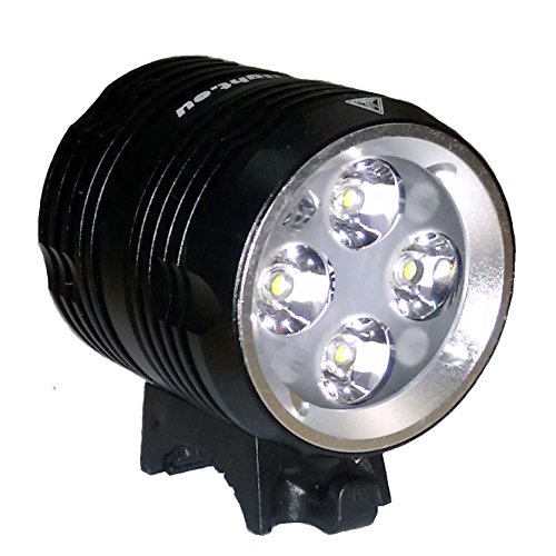 Preisvergleich Produktbild bikelight.eu 1600 / 872 mit Li-Ion-Akku und Ladegerät High Power LED Fahrradlampe / Lampenset / Outdoorlampe (MJ-872) von bikelight.eu