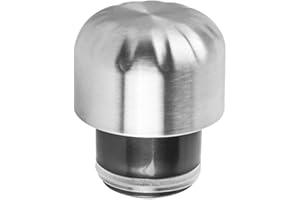 Sarini Bottle Lid,Thermal Bottle Cap 260-500ML Lid in Stainless Steel Replacement Bottle Cap for Leakproof Water Bottle Universal Lid,Leak Proof Wall Vacuum Insulated Bottle Cap