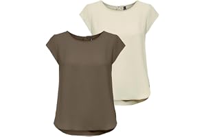 ONLY Onlvic S/S Solid Top Noos Wvn T-shirt dam