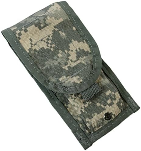 Official US Military Army ACU Molle II M4 2 Double Mag Ammo Pouch (ACU Camouflage)