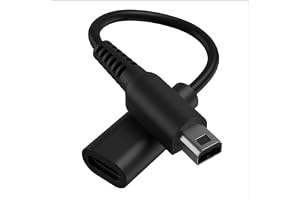 Oumida USB C-adapter 3DS-laddare, laddningskabel för 3DS XL/3DS XL/New 2DS XL/2DS/Dsi XL, USB-strömadapterkabel (1)