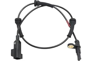 Hoypeyfiy LR024208 Rear ABS Wheel Speed Sensor Left or Right 2 Pin ABS Speed Sensor Replacement for Land Rover Range Rover Evoque L538 2011-2019 Replaces LR066868 LR082224