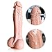 Produktbild DACHMA Penis Silikon Strong Starke Saugnapf - Dildo Silikon Flüssigkeit und Hands Free Dildo realistisch für Frauen (CR-557)